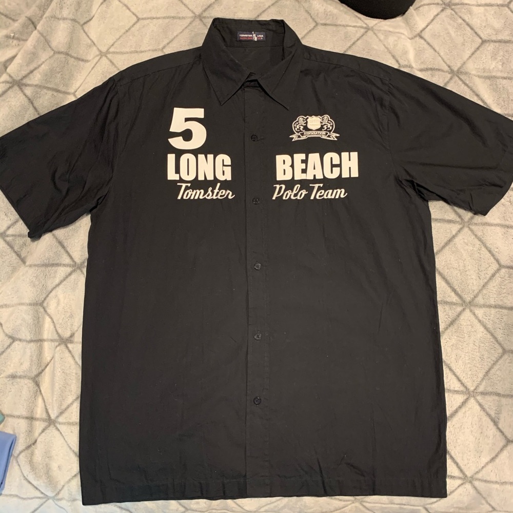 Tomster Short Sleeve Button Down